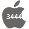 Aplicativo 3444 para iOS